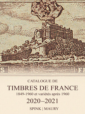 cover image of Catalogue de Timbres de France 2020-2021